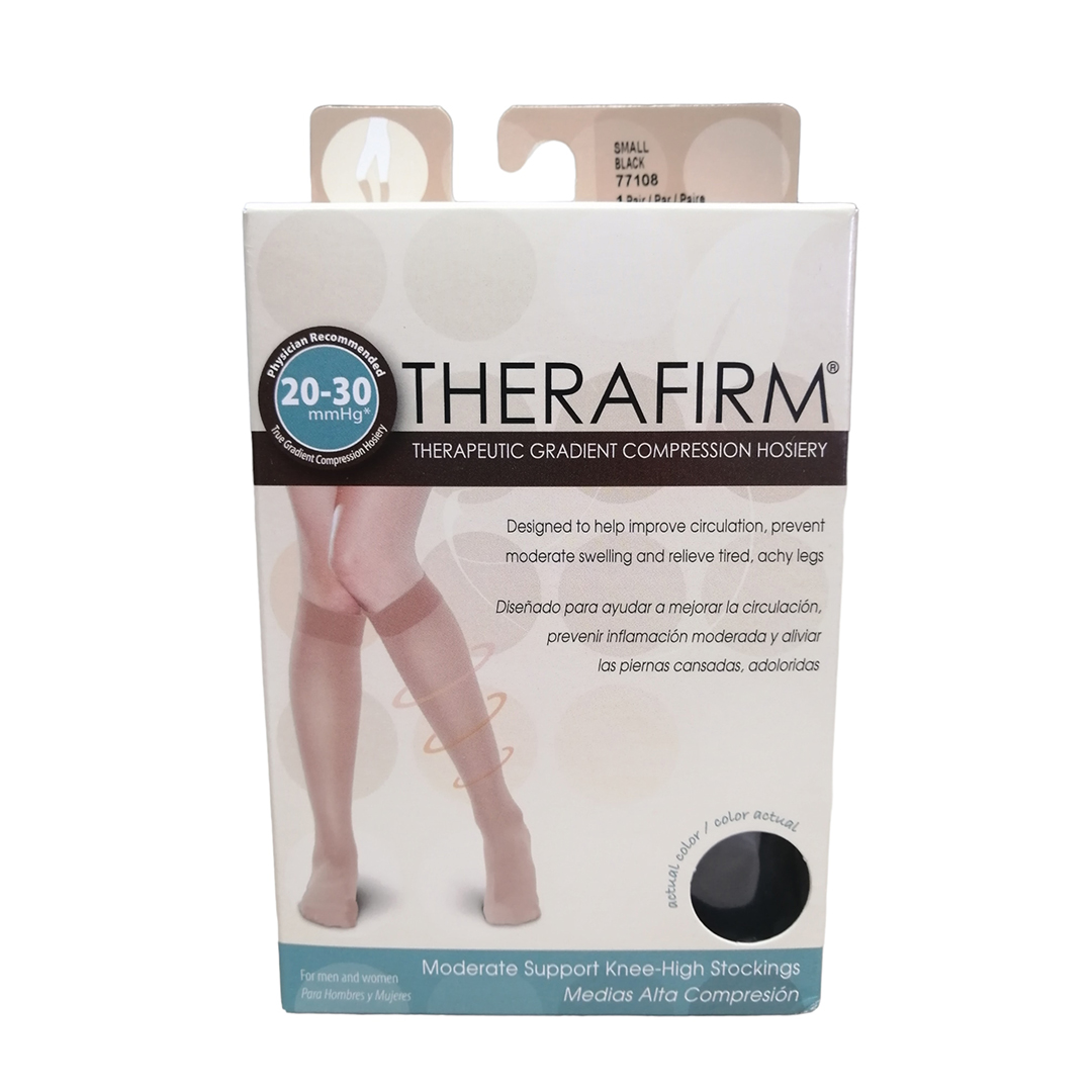 Mediven Sheer & Soft, 30-40 mmHg, Medias de compresión alta para muslos,  punta abierta